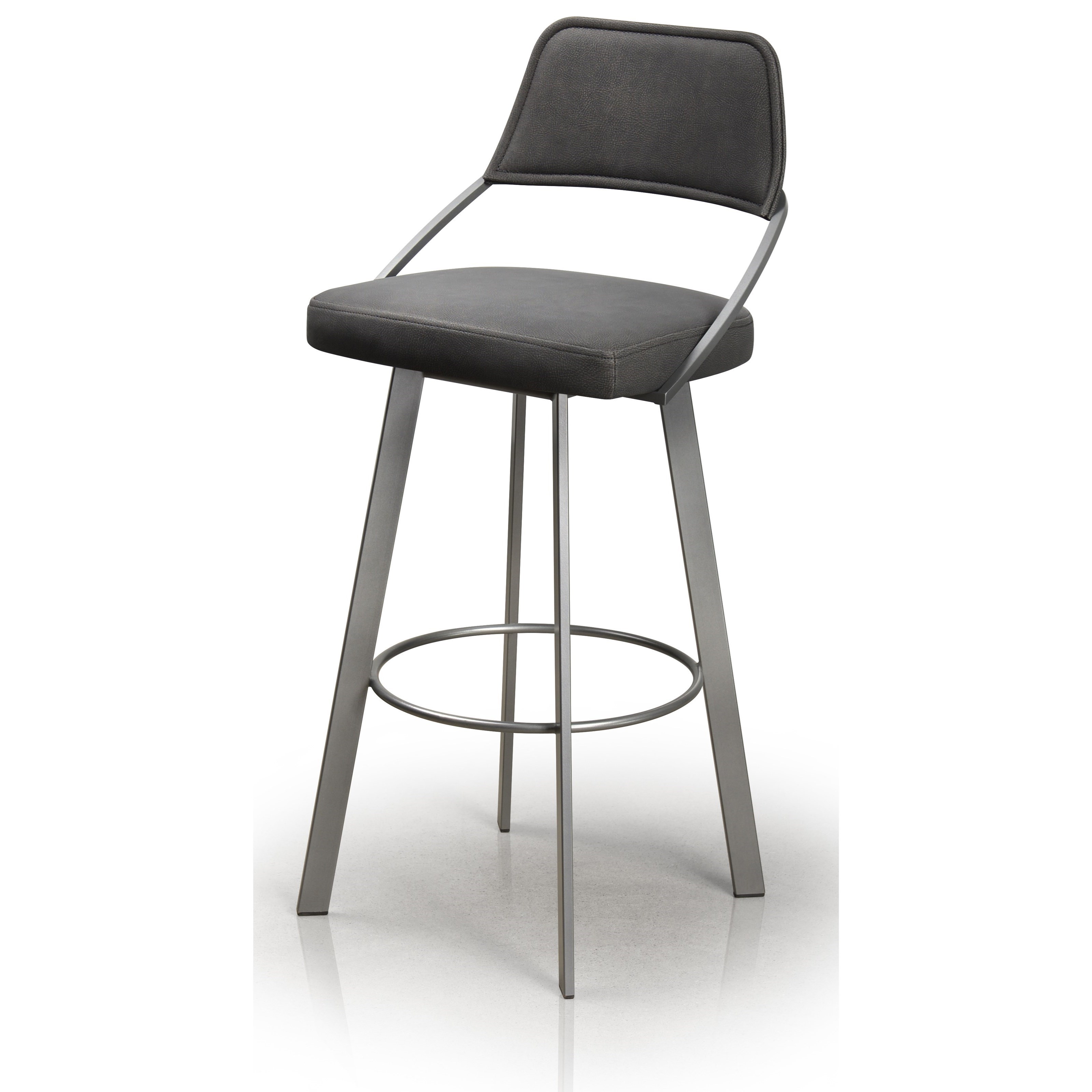 Trica Contemporary Seating WISH Wish Swivel Upholstered Bar Stool